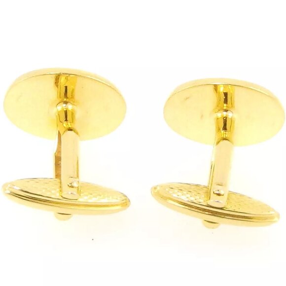 dunhill cuff d mark Gold Hardware Authentic USED - Picture 3 of 9